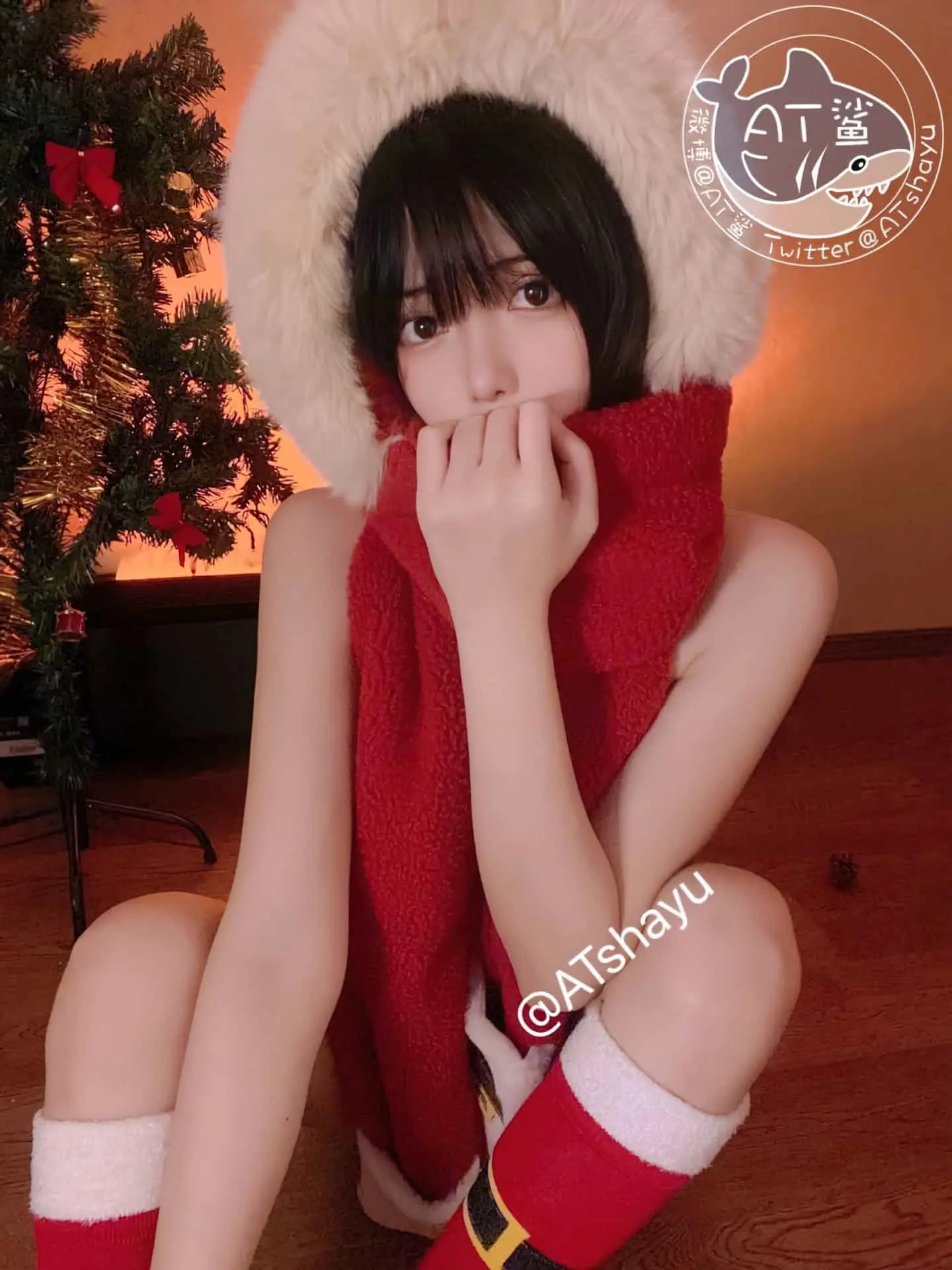 12月12日更新 写真合集(AT鲨、Bangni邦尼、Cat Demon 你的喵崽、Etocha、G44不会受伤、miko酱ww、Maria Desu、miko酱ww、Natsuko 夏夏子) 1 EtuAT鲨 跨年限定 30P 44MB tuya