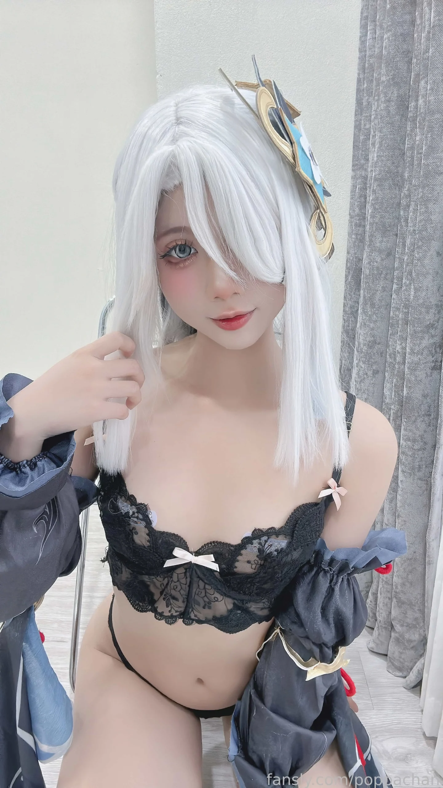 12月4日更新 写真合集(Minichu、Nyako喵子、PoppaChan、PuyPuy_Chan、Pyon_Lay、Seya狮砸、Shika小鹿鹿、Tiny_Asa、yuuhui玉汇、Zyra秋) 5 EtuPoppaChan Shenhe 28P 298MB tuya scaled