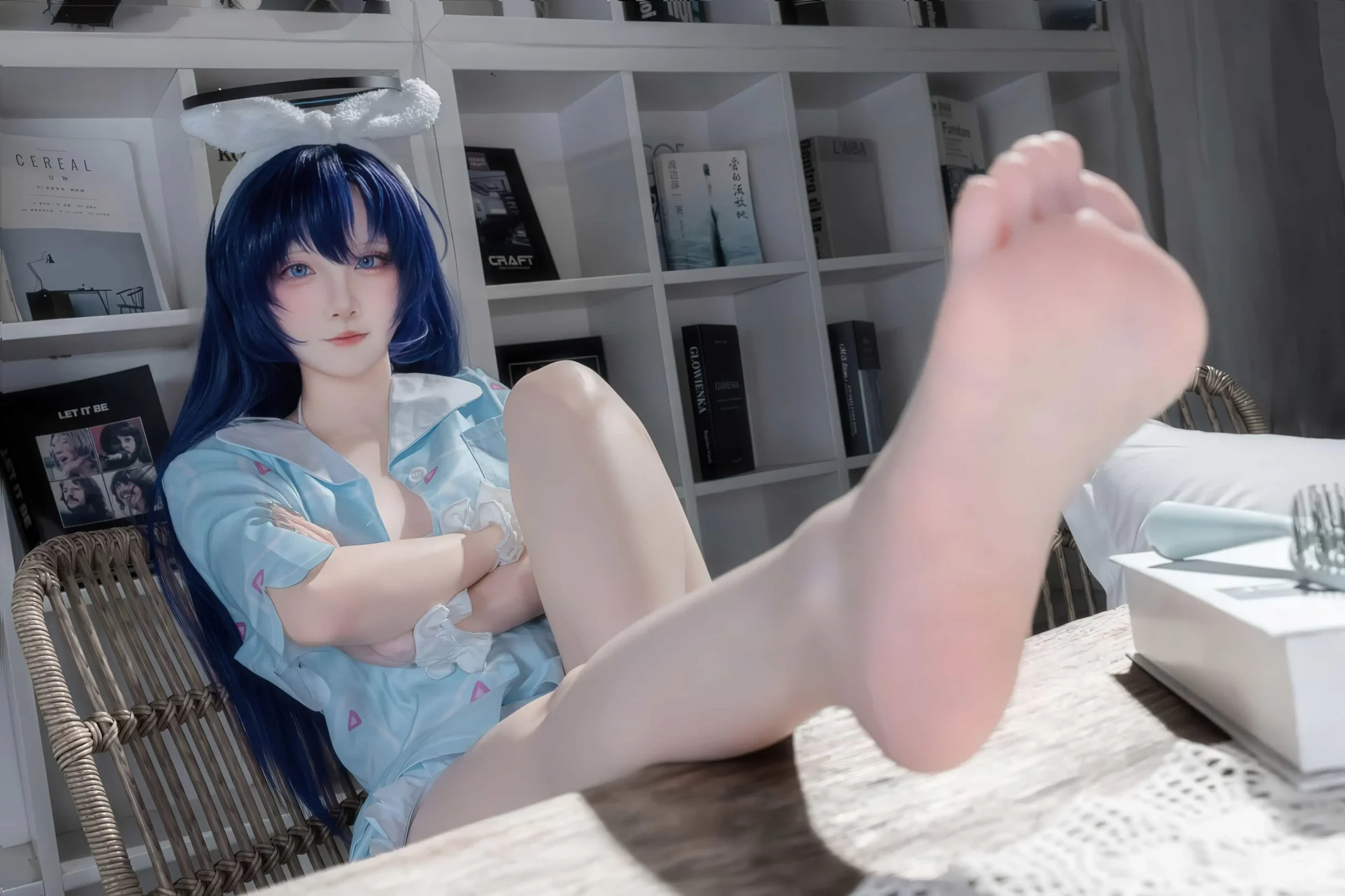 12月18日更新 写真合集(日奈娇、三無人型、上杉绘梨落、神楽坂真冬、矢量鱼、喜欢爱理吗、轩萧学姐) 11 Etu喜欢爱理吗 No.011 优香睡衣 35P 125MB tuya scaled