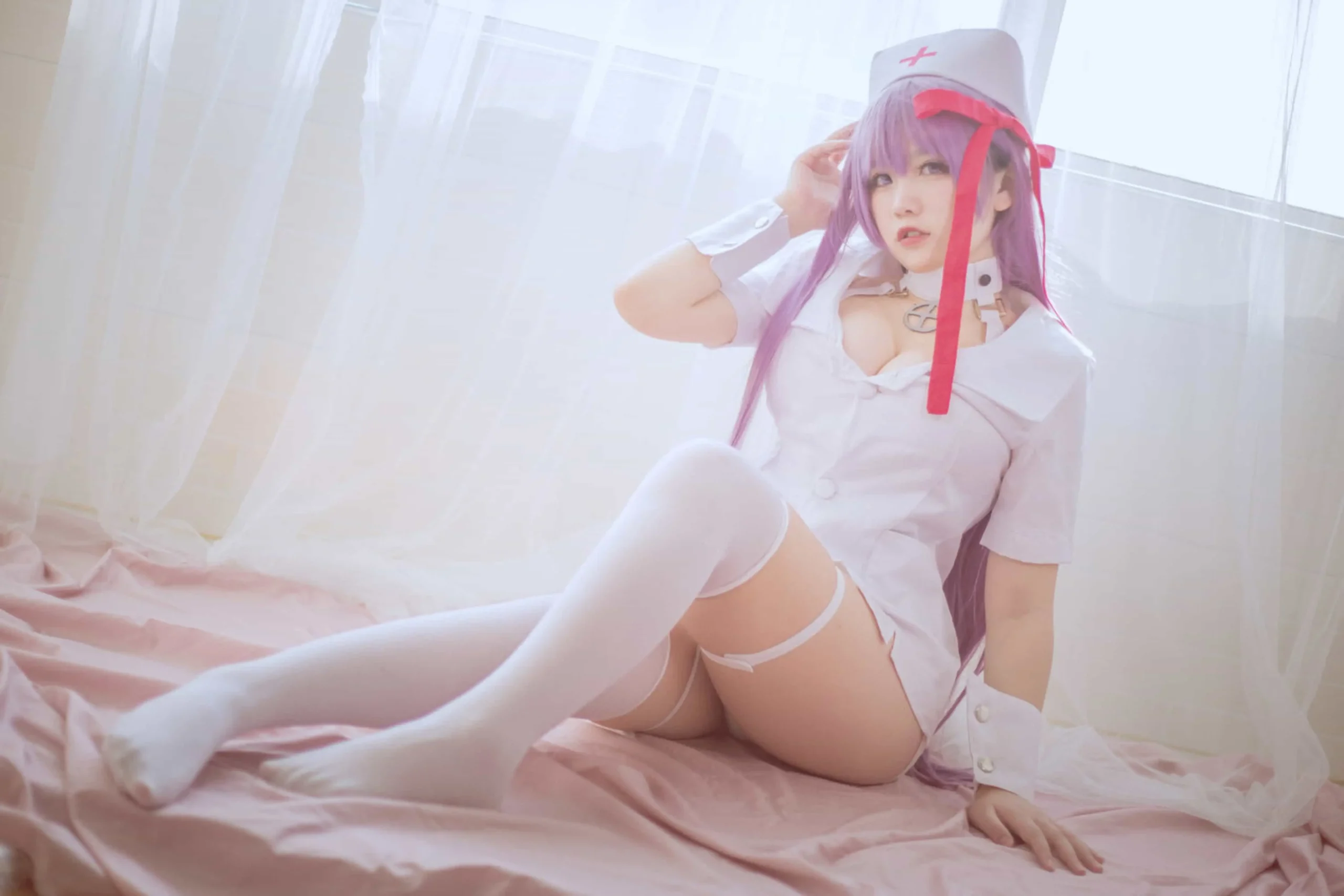 12月5日更新 写真合集(阿半今天很开心、白栎Shirly、贝贝琪Becky、葛生、糊糊盟主、酱油、九言、李素英、洛璃 LoLiSAMA) 4 Etu阿半今天很开心 No 041 BB护士 BB Nurse FateGrand Order 25P 202MB tuya scaled